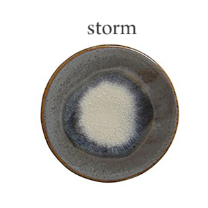 Stoneware Agate Trivet Coaster Storm