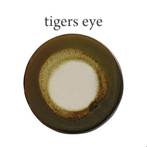 Stoneware Agate Trivet Coaster Tigers Eye