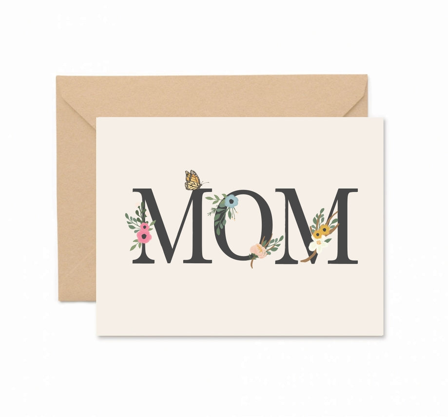 Floral Mother's Day Greeting Card