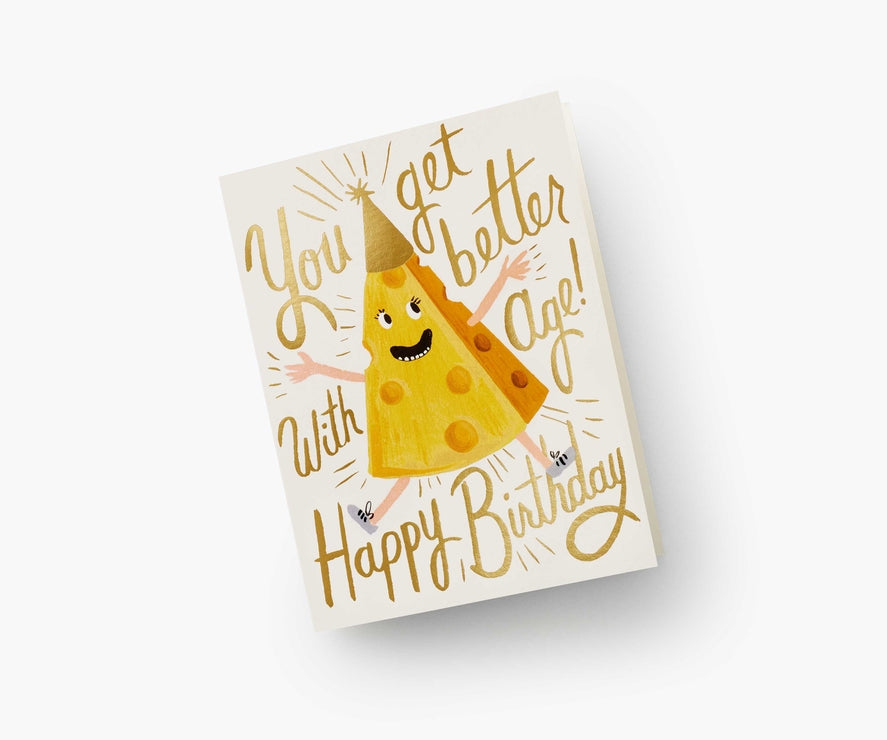 Better With Age Birthday Card