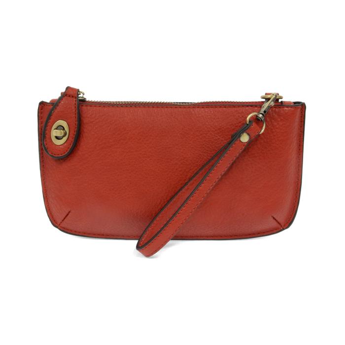 Vegan Leather Mini Crossbody Clutch