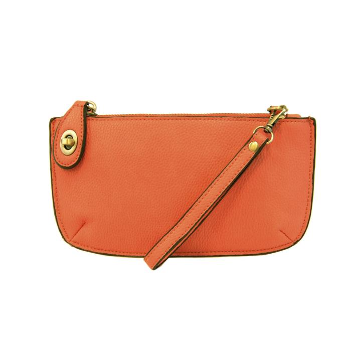 Vegan Leather Mini Crossbody Clutch