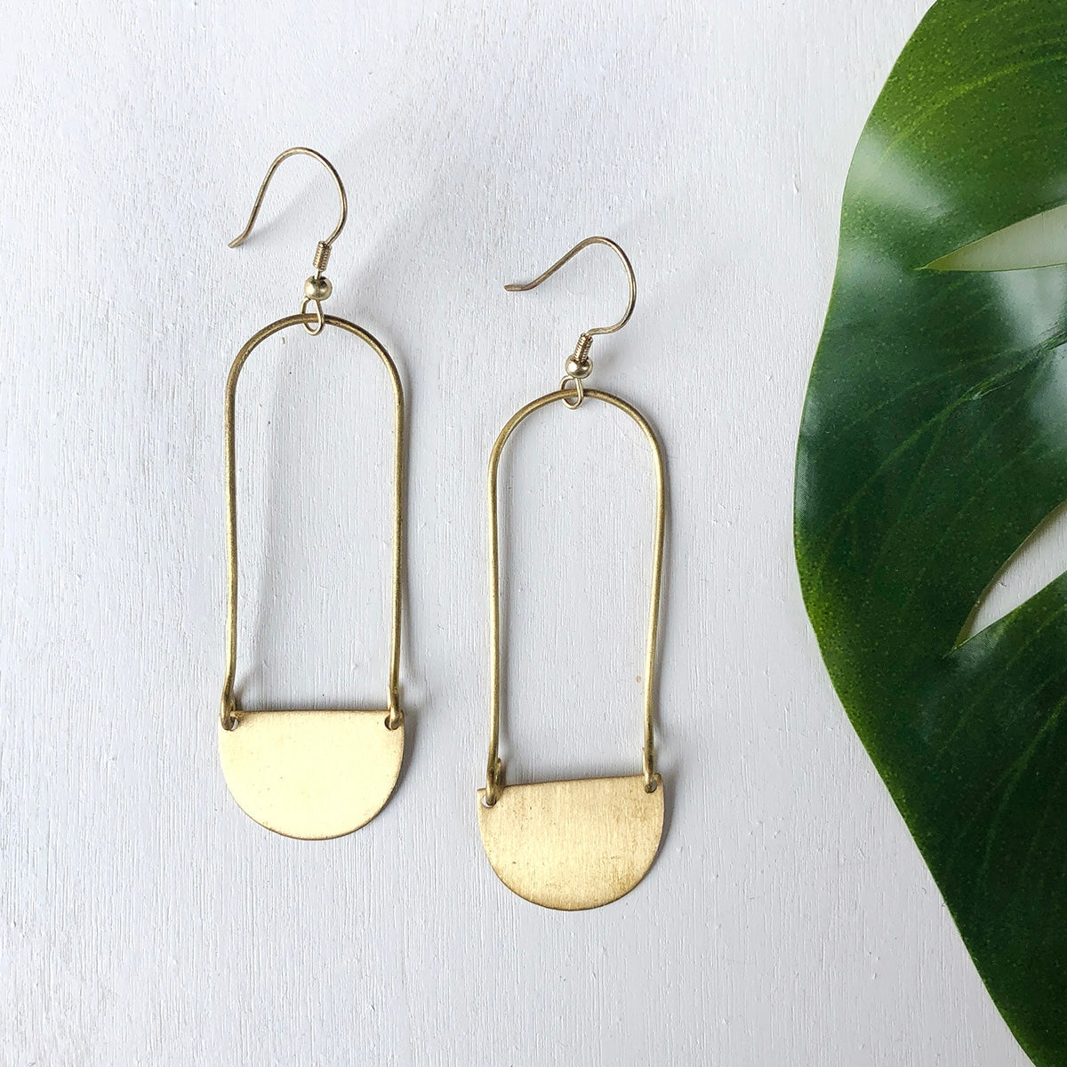 Gold Aliya Dangle Earrings