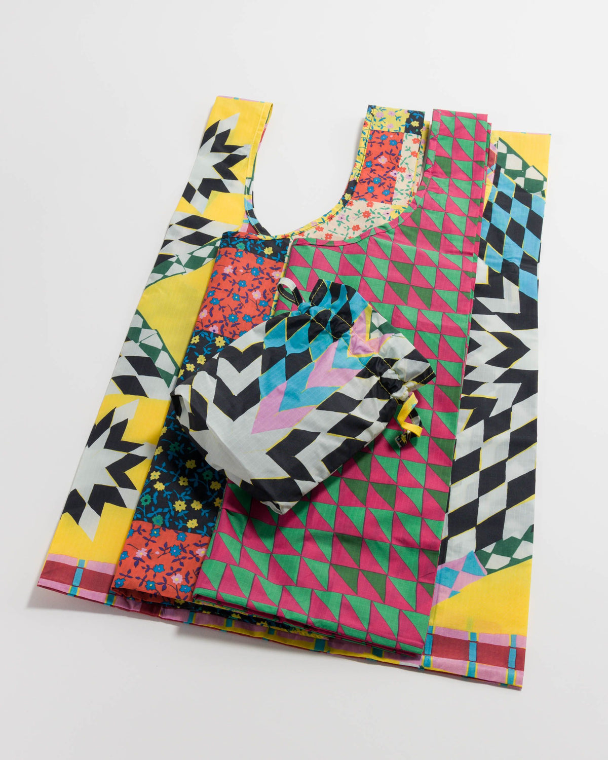 Standard Baggu Set of 3 : Quilts