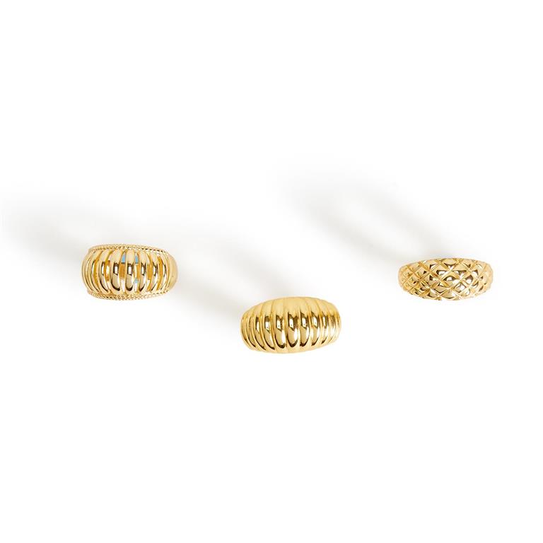 Gold Dome Ring
