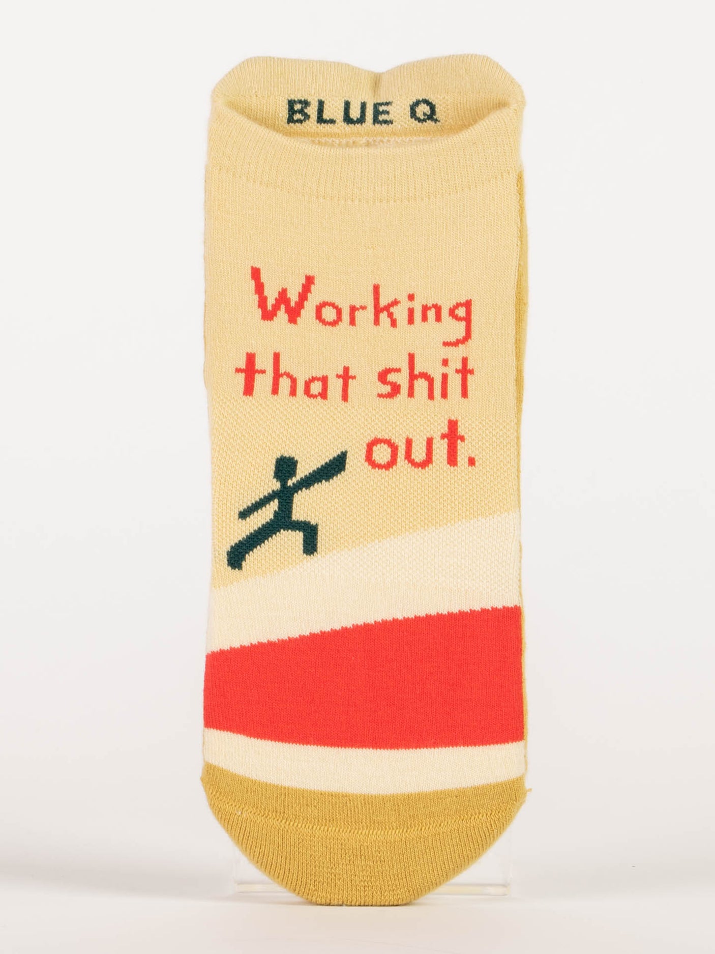 Blue Q Working That Shit Out Sneaker Ankle Socks