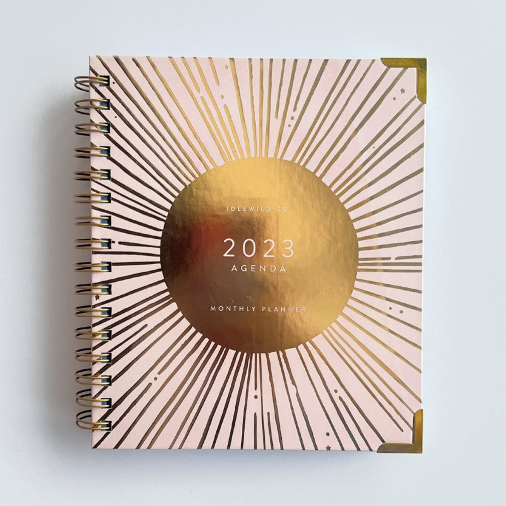 Idlewild Co. 2023 Sun & Moon Spiral Bound Planner - 12 Months