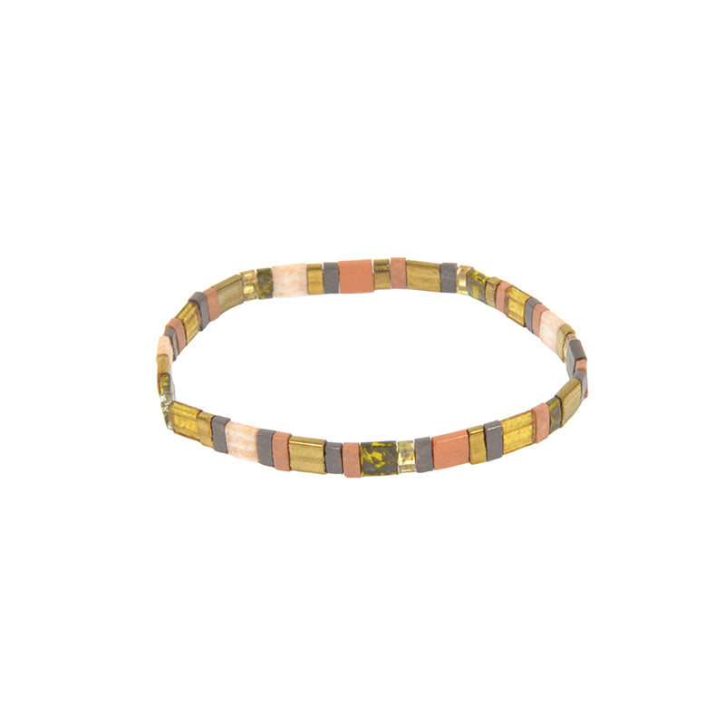 Natural - Miyuki Bead Bracelet