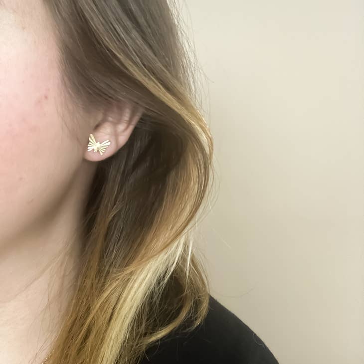 Starburst Butterfly Stud Jewelry Lifestyle