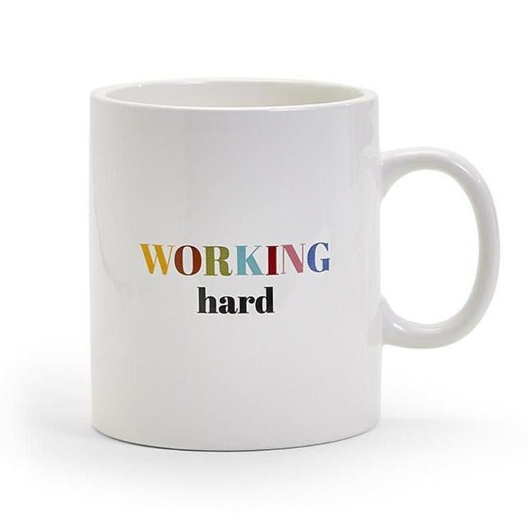 Working Hard, Hardly Working Gift Mug & Socks