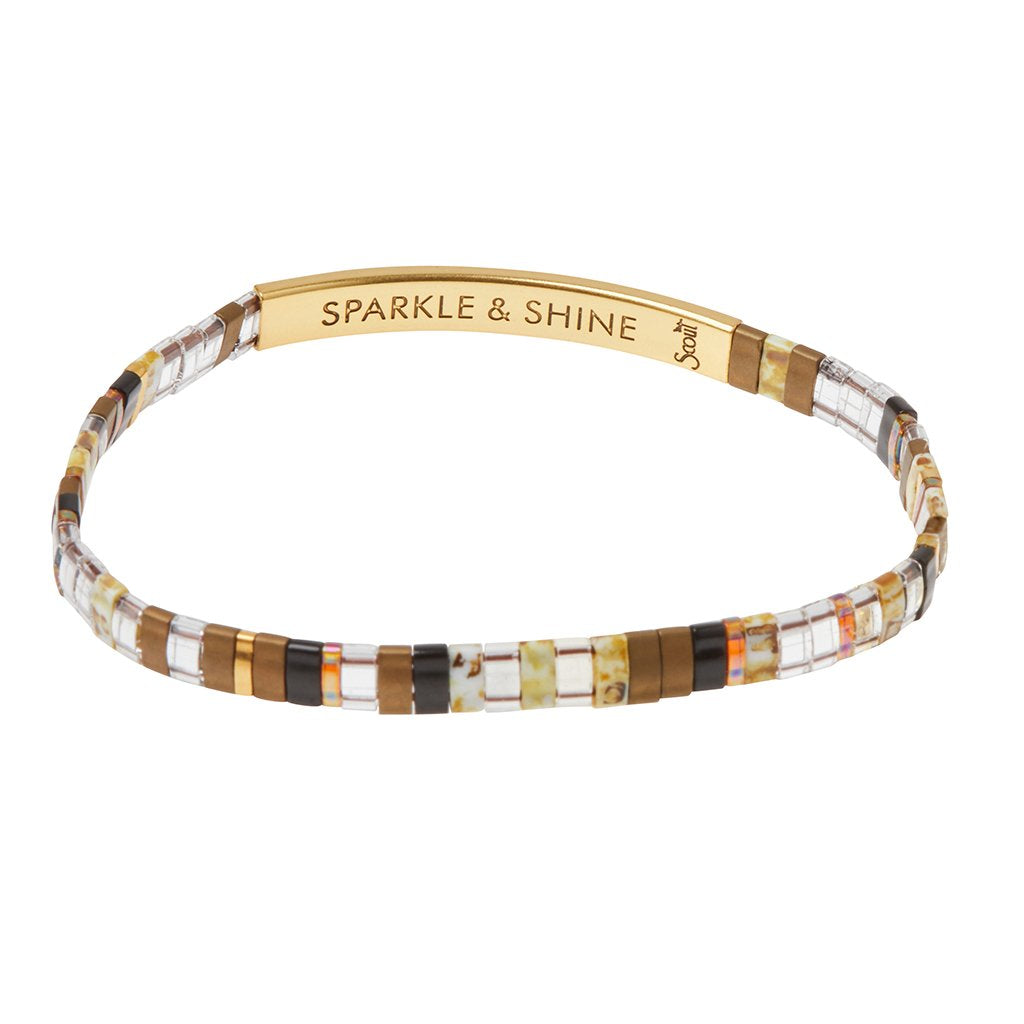 Sparkle & Shine - Good Karma Miyuki Bracelet