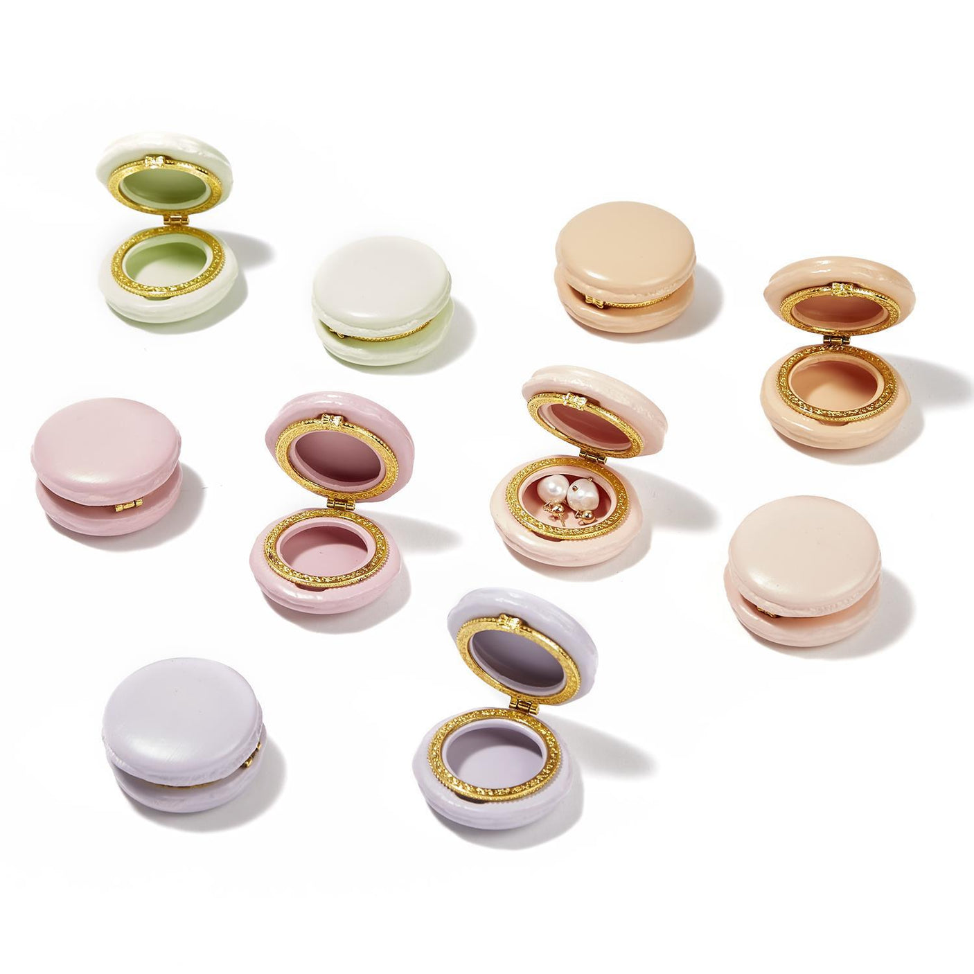 Macaron Ceramic Trinket Gift Box