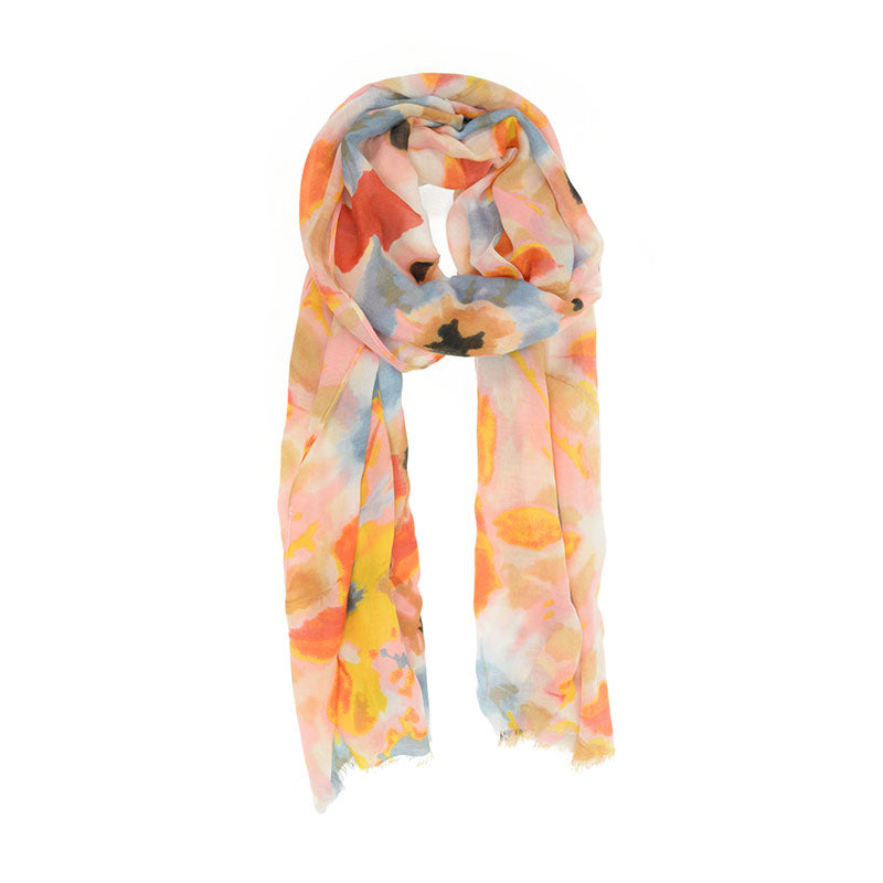 Botanical Tie Dye Scarf