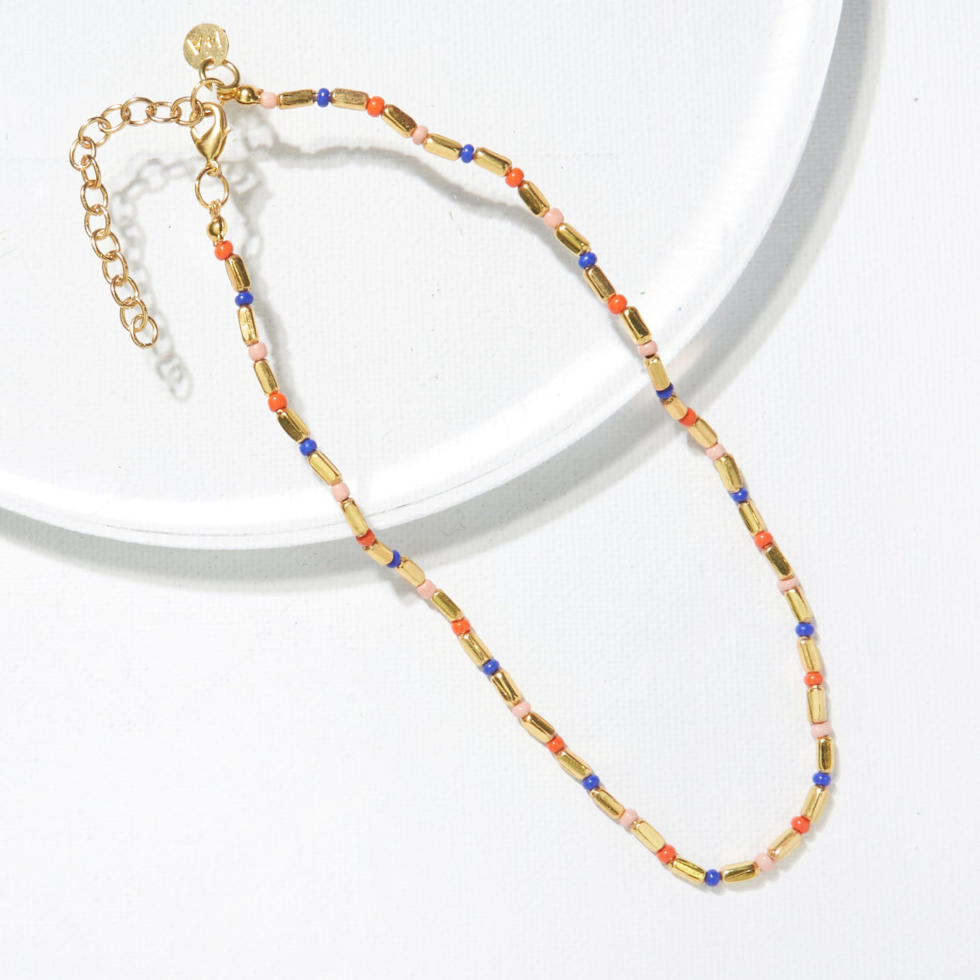 Kaleidoscope Bead Necklace