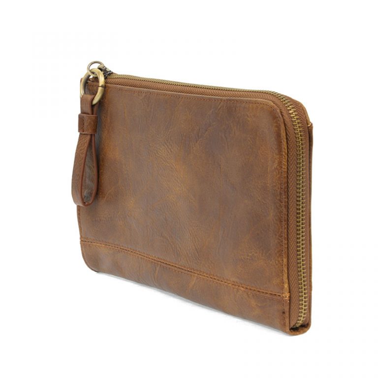 Pecan - Vegan Leather Karina Convertible Bag