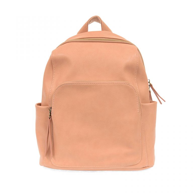 Blush Pink - Vegan Leather Bailey Backpack