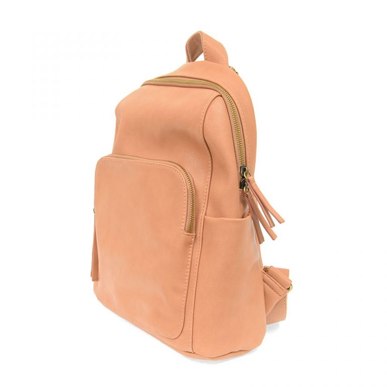 Blush Pink - Vegan Leather Bailey Backpack