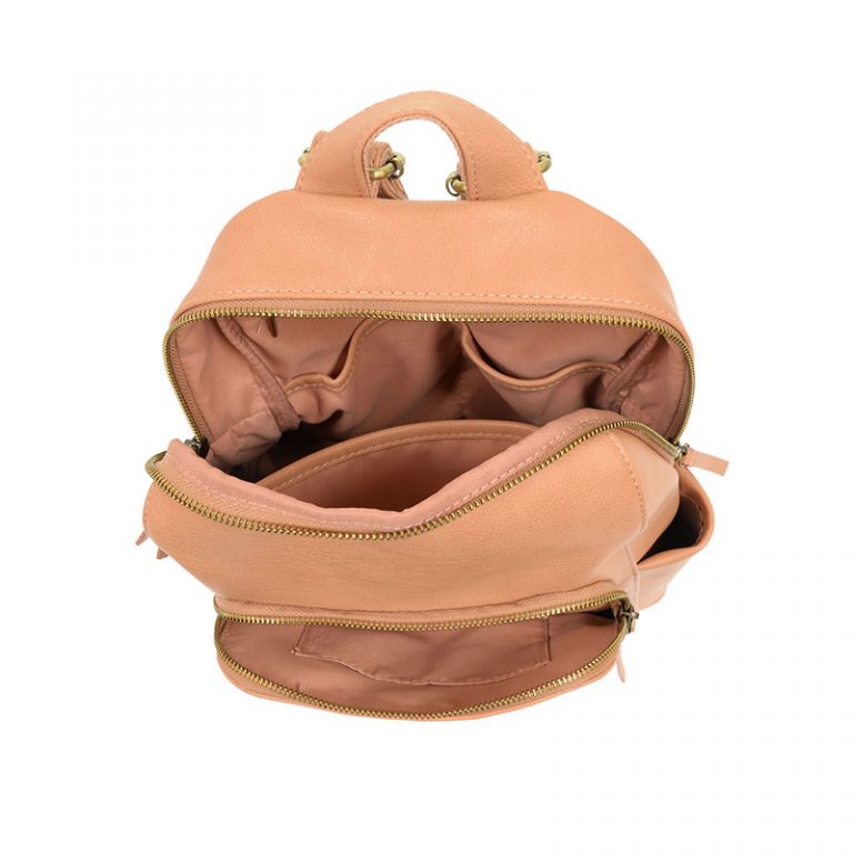 Blush Pink - Vegan Leather Bailey Backpack