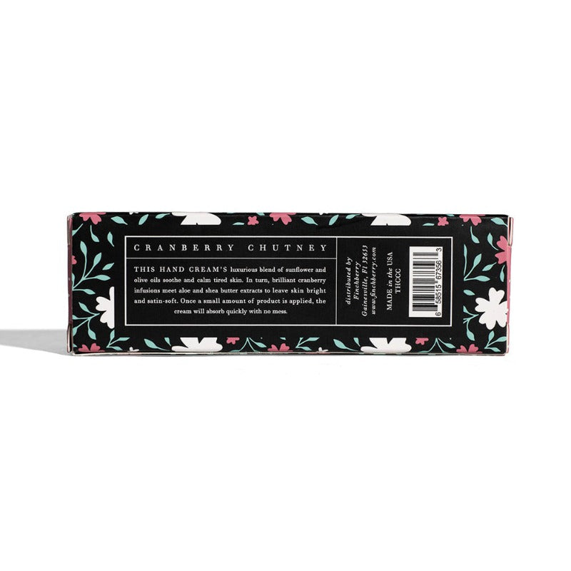 Finchberry Cranberry Chutney Shea Butter Hand Cream Travel Size - 1 oz.
