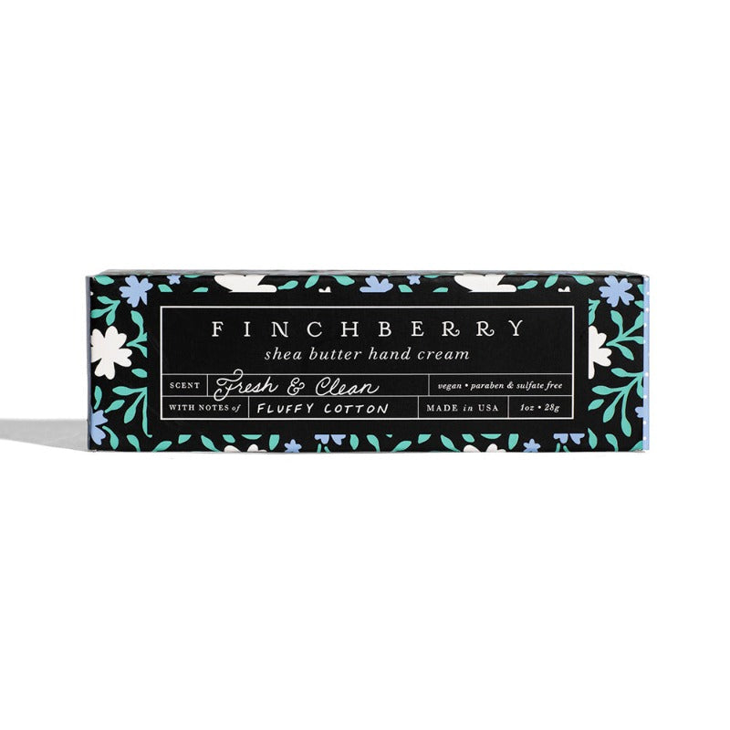 Finchberry Fresh & Clean Shea Butter Hand Cream Travel Size - 1 oz