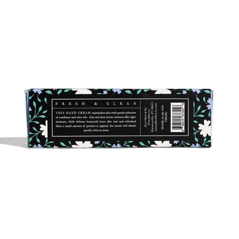 Finchberry Fresh & Clean Shea Butter Hand Cream Travel Size - 1 oz