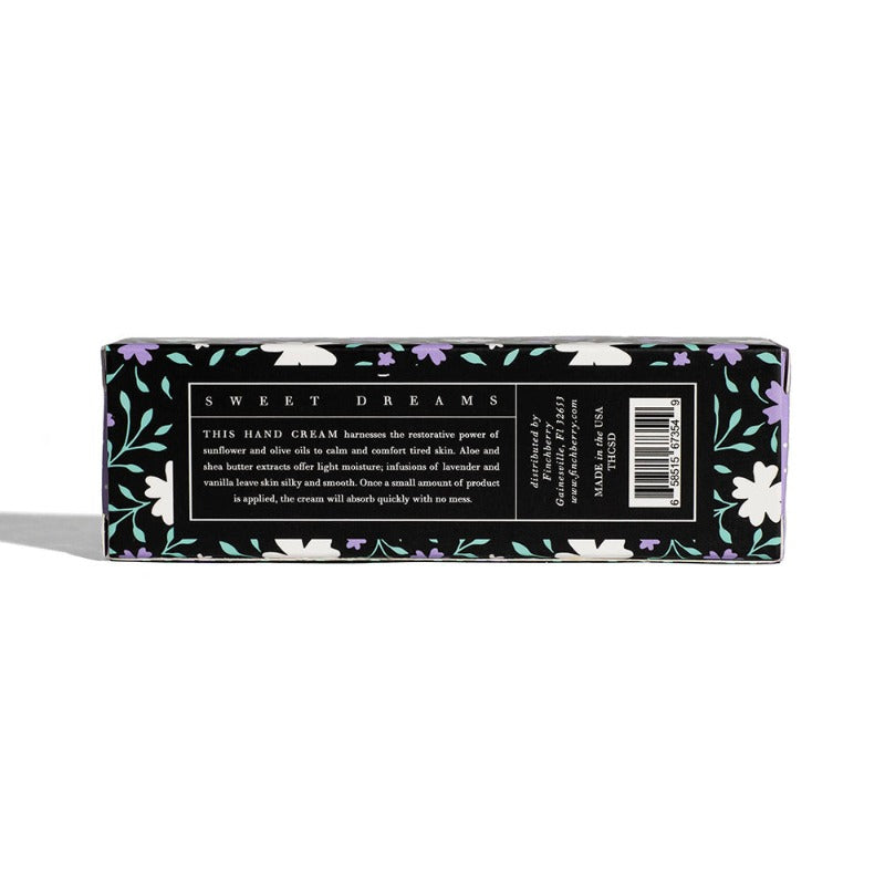Finchberry Mini Hand Cream. Sweet Dreams Shea Butter Hand Cream Travel Size - 1 oz.