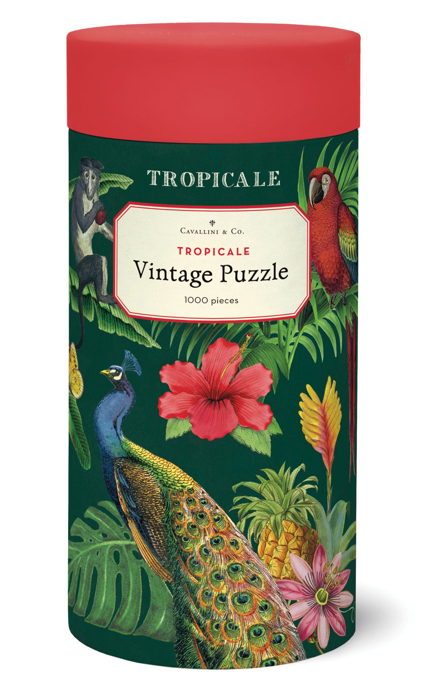 1000-Piece Vintage-Style Puzzle – Tropicale