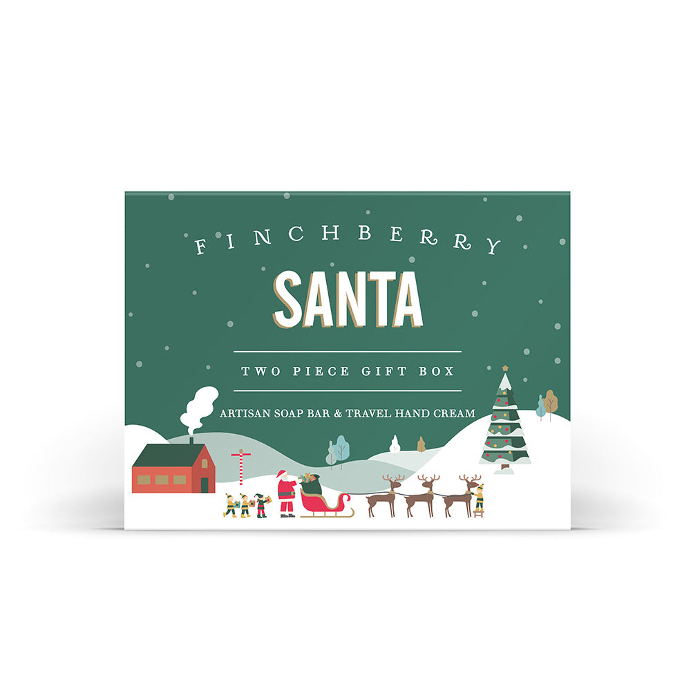 Finchberry Santa - 2 Piece Holiday Gift Box