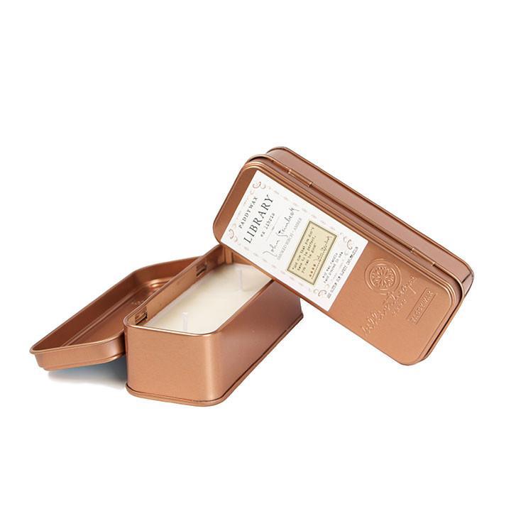 Library Candle : John Steinbeck - Smoked Birch, Amber