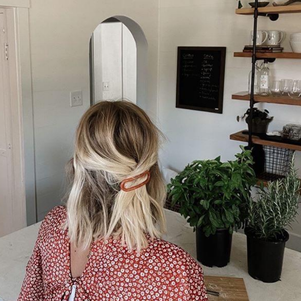 Orange — BYRON Hair Clip Set
