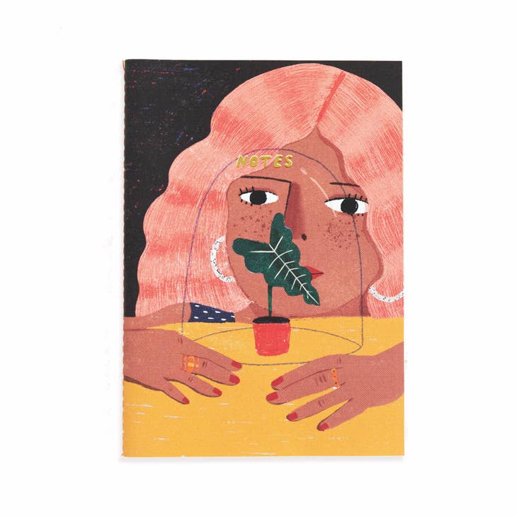 Alocasia Canvas Notebook Houseplant Collection Carolyn Suzuki Goods
