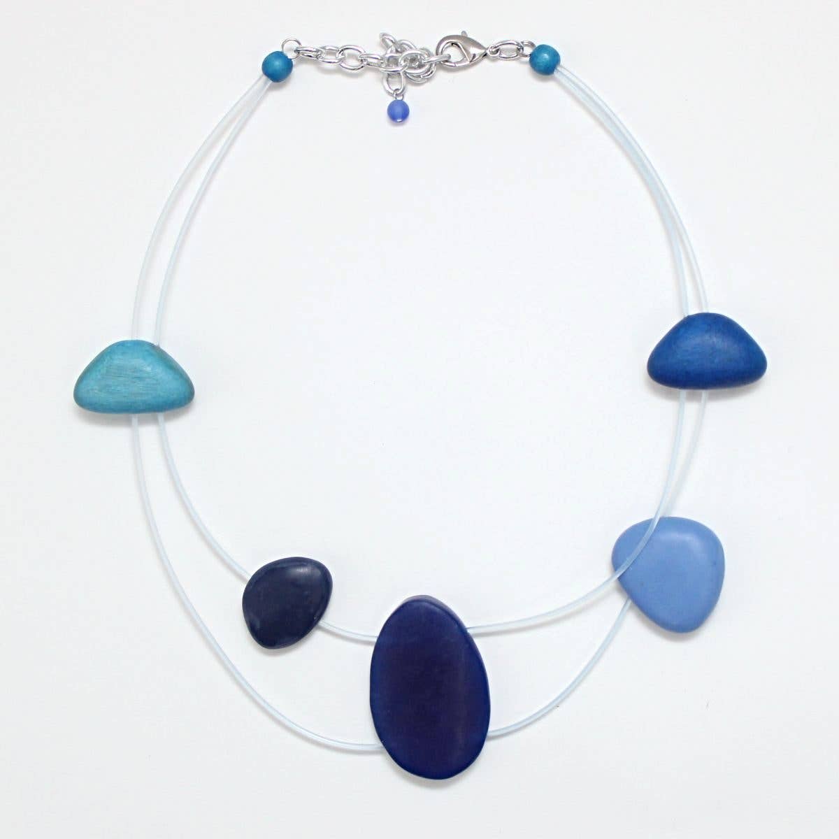 Indigo Riverstone Statement Necklace