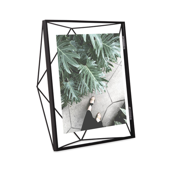 Umbra Prisma Picture Frame Photo Display. Modern Style Black 8" x 10"