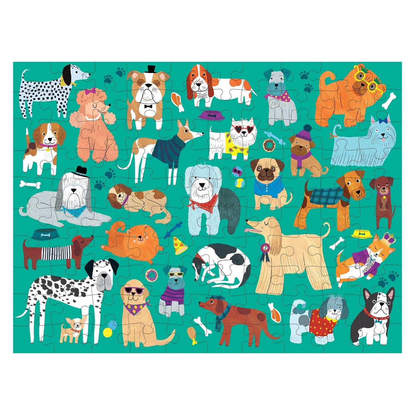Cats & Dogs - Double-Sided Puzzle - Hello World Modern Mercantile