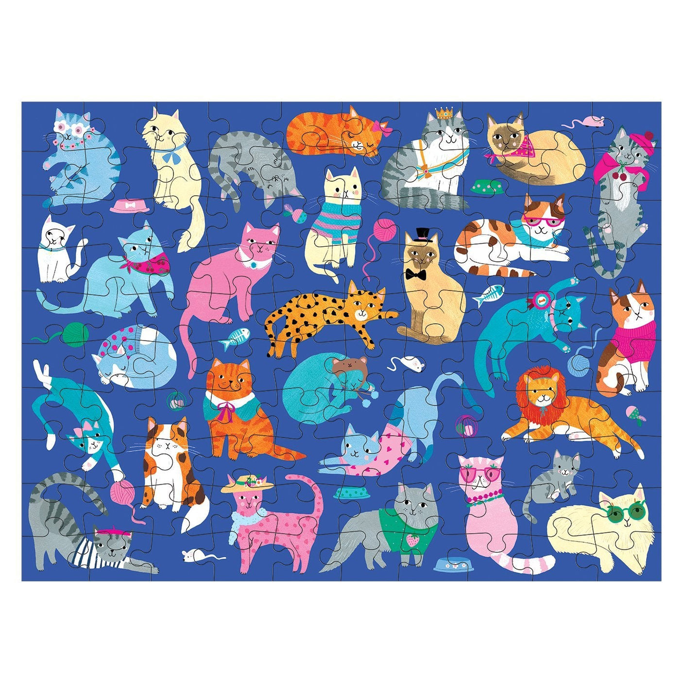 Cats & Dogs - Double-Sided Puzzle - Hello World Modern Mercantile