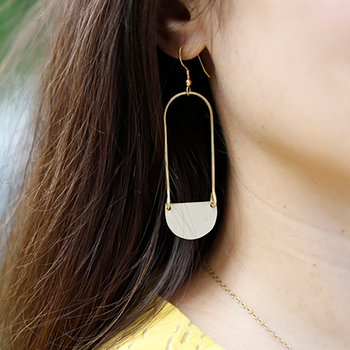 Gold Aliya Dangle Earrings