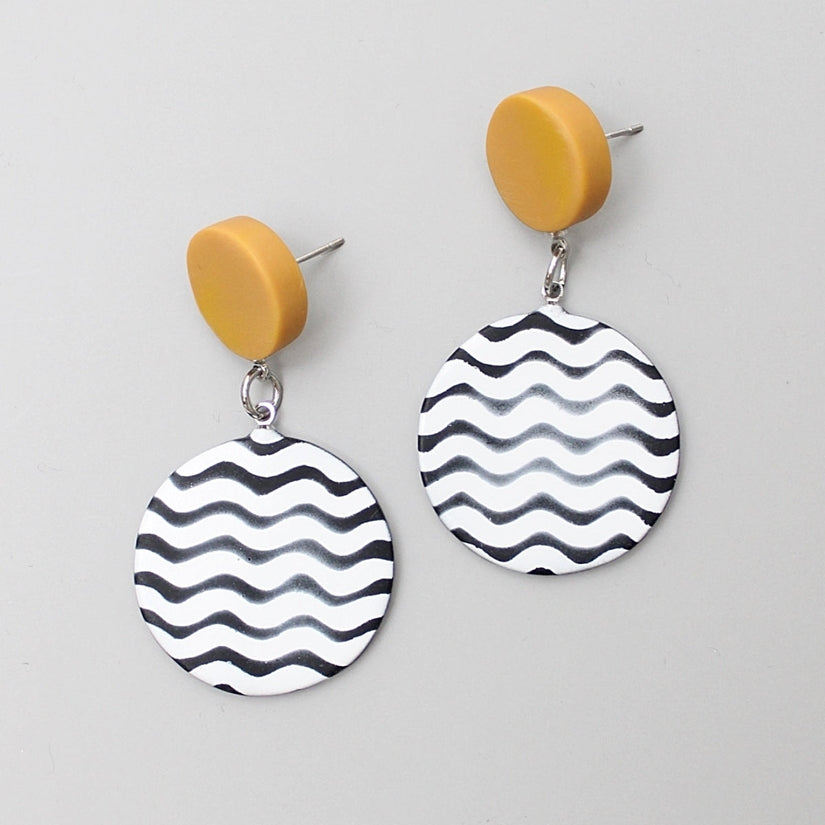 Mustard - Lunetta Earrings