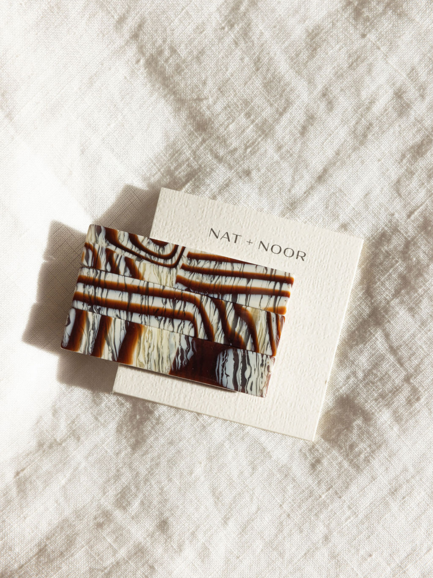 Maple — FLORA Hair Clip Set