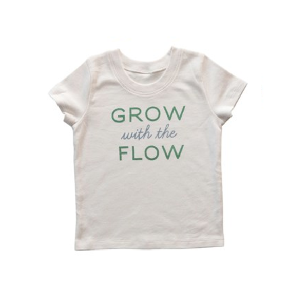 Grow With The Flow Cotton Tee