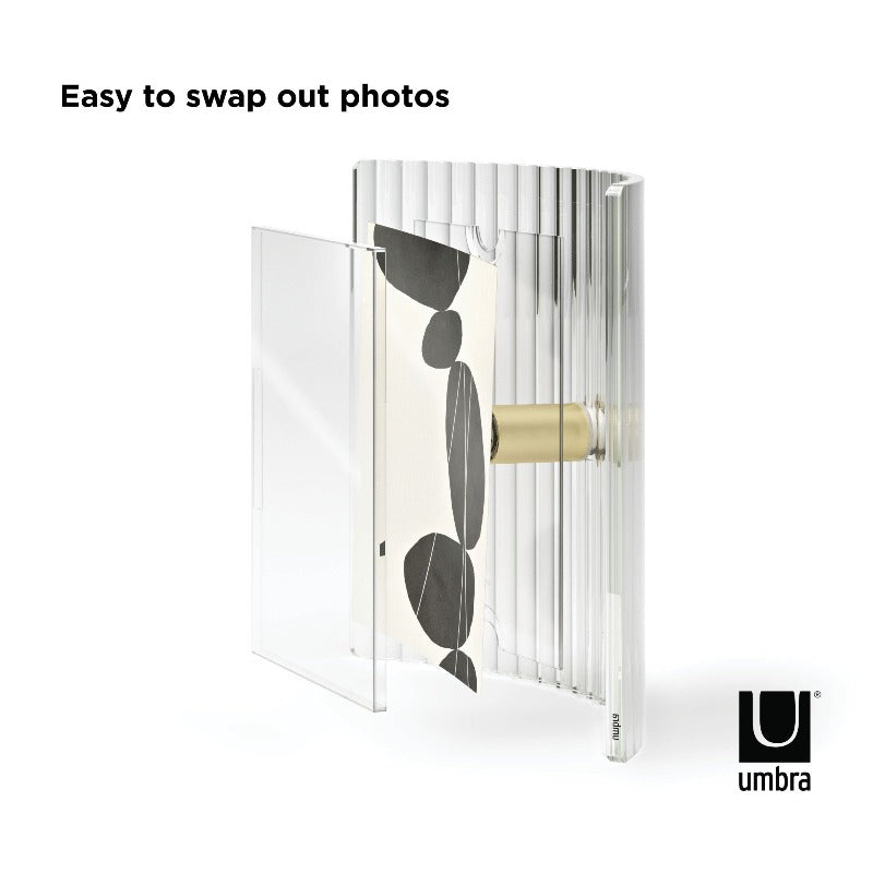 Umbra Ripley Picture Frame 5"x7" Brass