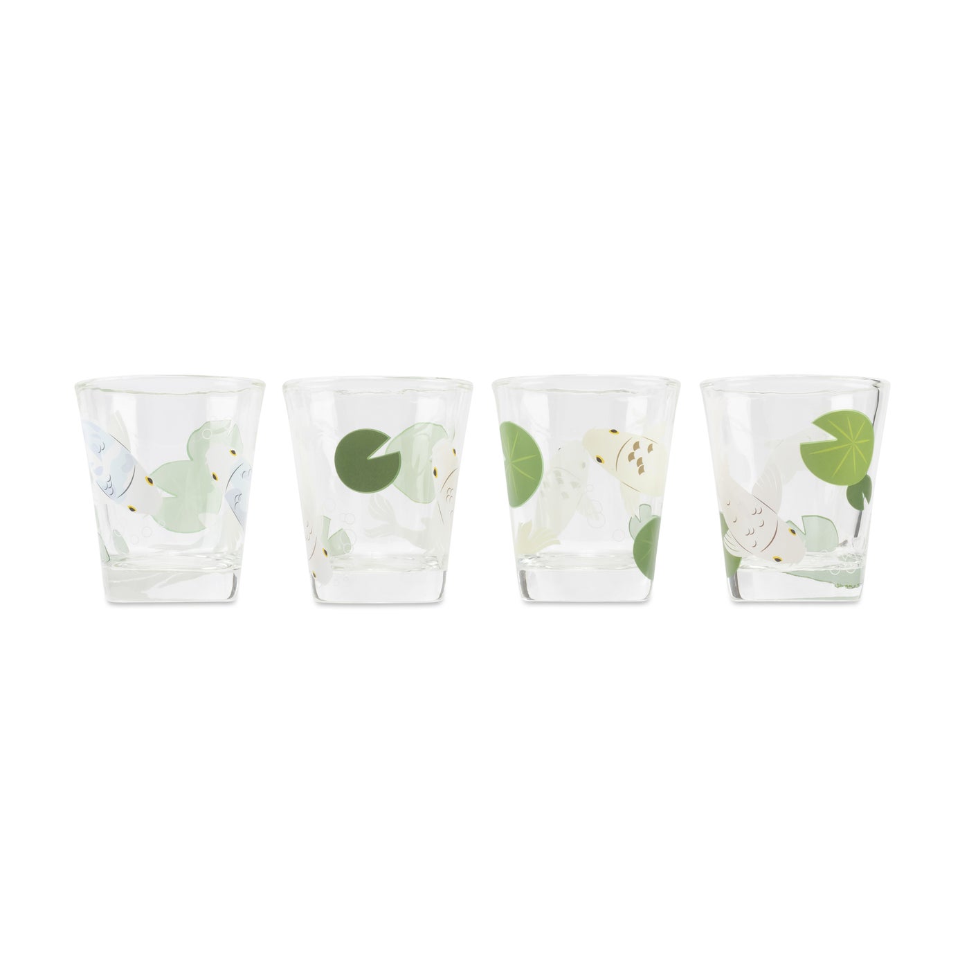 Koi Fish Morph Heavy Duty Shot Glasses - Hello World Modern Mercantile