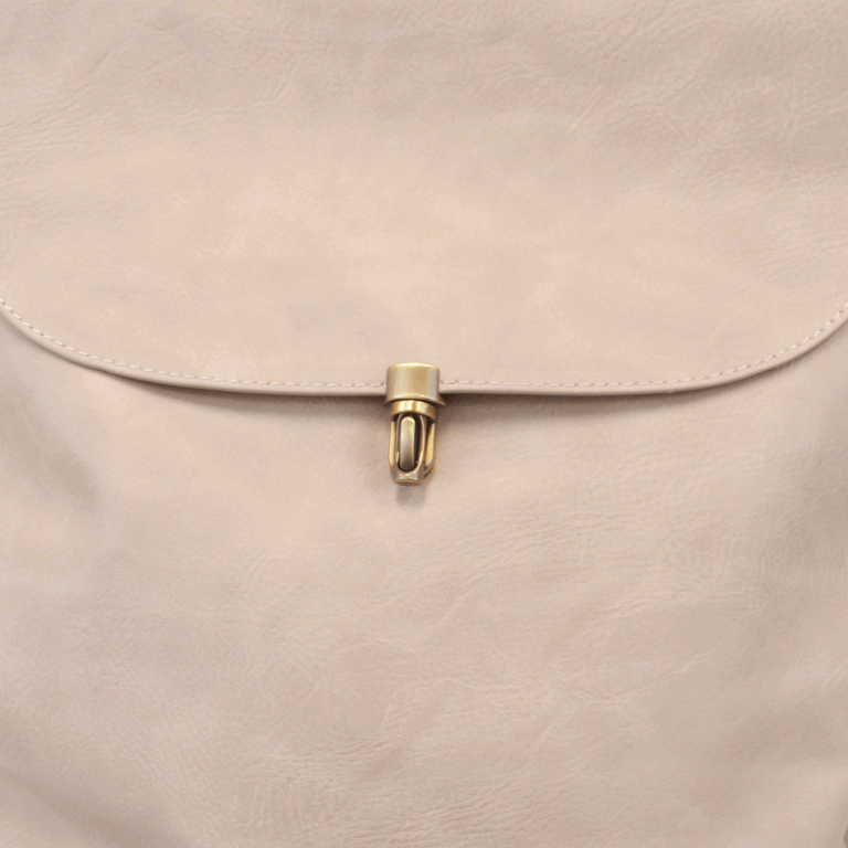 Dove Grey - Vegan Leather Colette Backpack