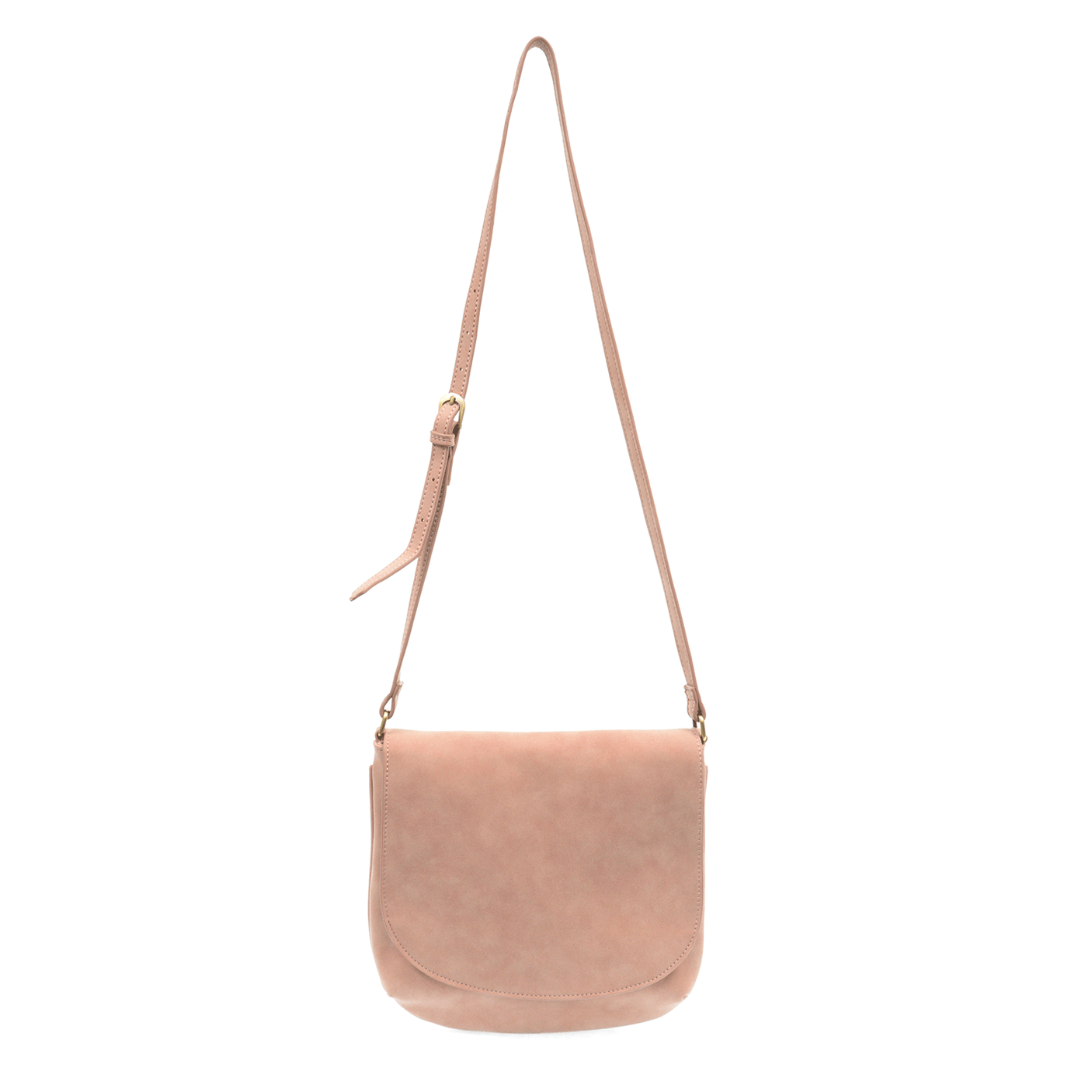 Dusty Rose - Vegan Leather Jackie Crossbody