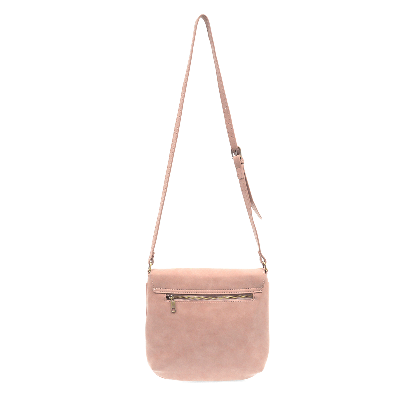 Dusty Rose - Vegan Leather Jackie Crossbody