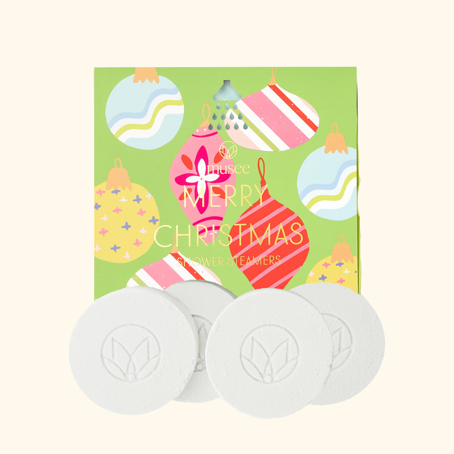Merry Christmas Shower Steamers - Vanilla