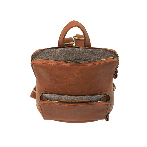 Saddle - Vegan Leather Mini Julia Backpack