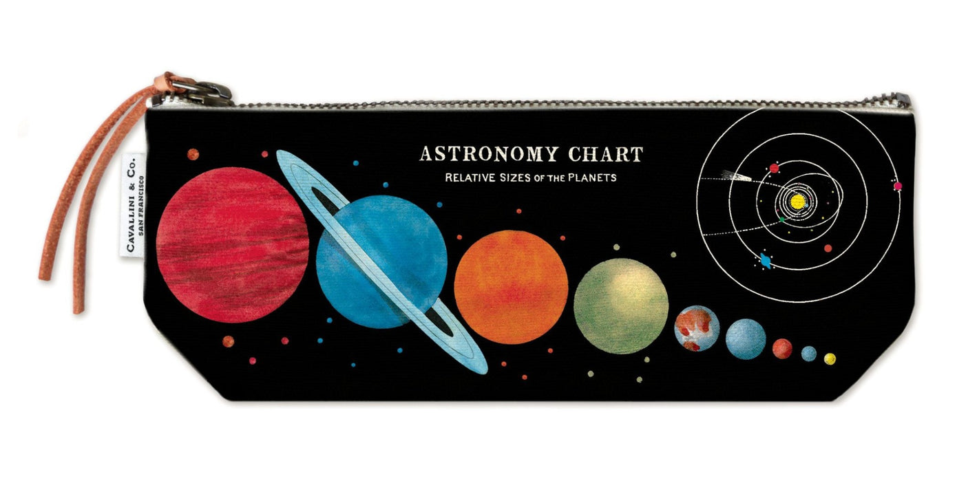 Astronomy Chart - Vintage Mini Zipper Pouch