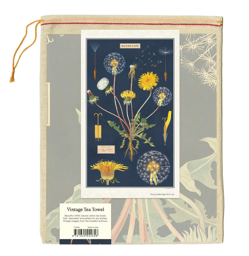Dandelion - Vintage Tea Towel