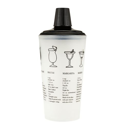 Cocktail Recipe Bar Shaker