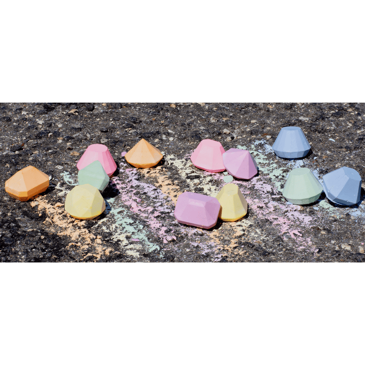 Gemstone Sidewalk Chalk